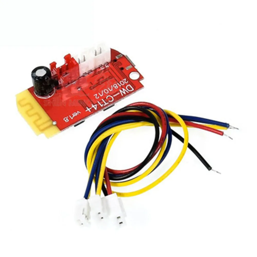 

CT14 Micro 4.2 Stereo Bluetooth Power Amplifier Board Module 5VF 5W+5W Mini with Charging Port for Refitting Idle Sound Box