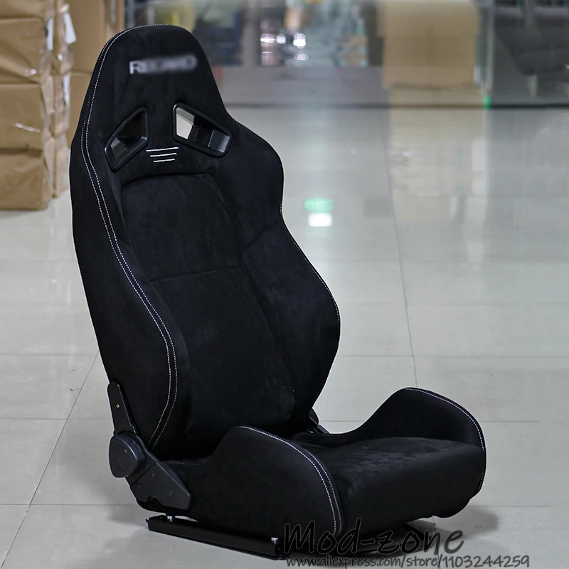 Аксессуары для тюнинга автомобиля SR7 из алькантары спортивное гоночное сиденье с