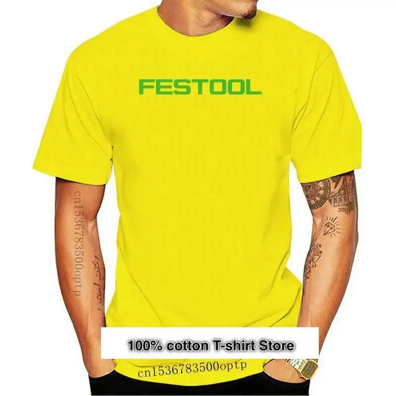 

Festool-Camiseta de manga corta para hombre, camisa de moda, herramientas, 2021