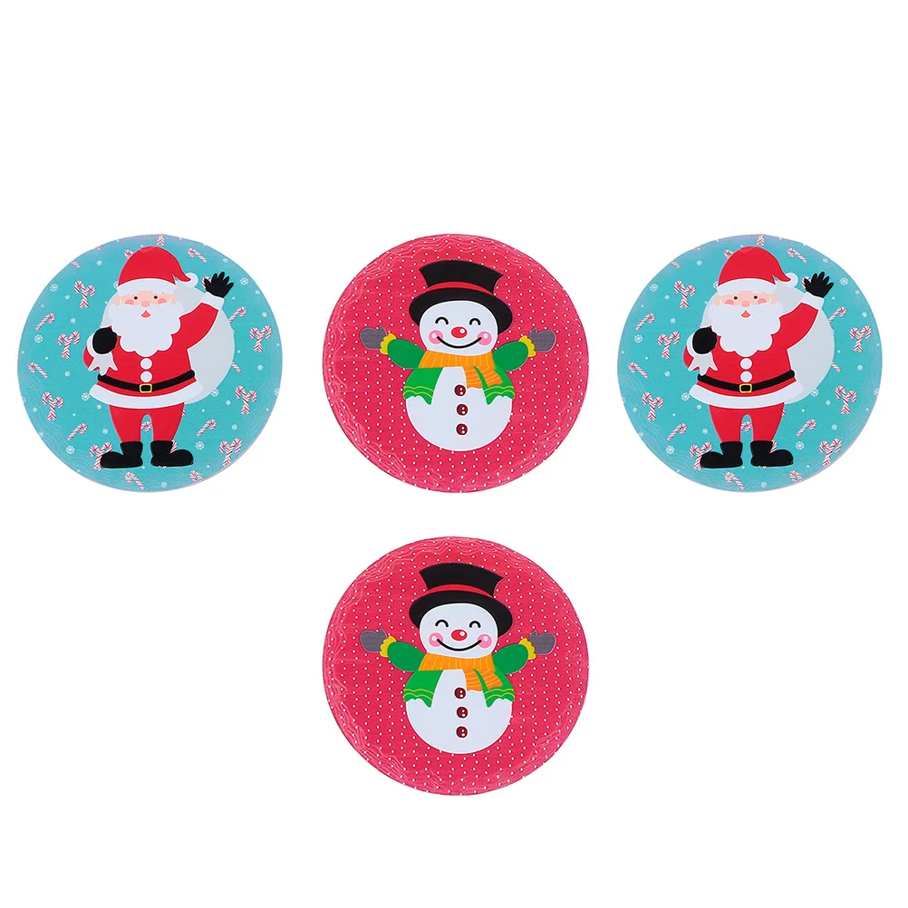 

Cup Holder Christmas Coasters Ceramic Absorbing Coaster Car Housewarming Gift Water Cupholder Holiday Pottery Moisture Mat