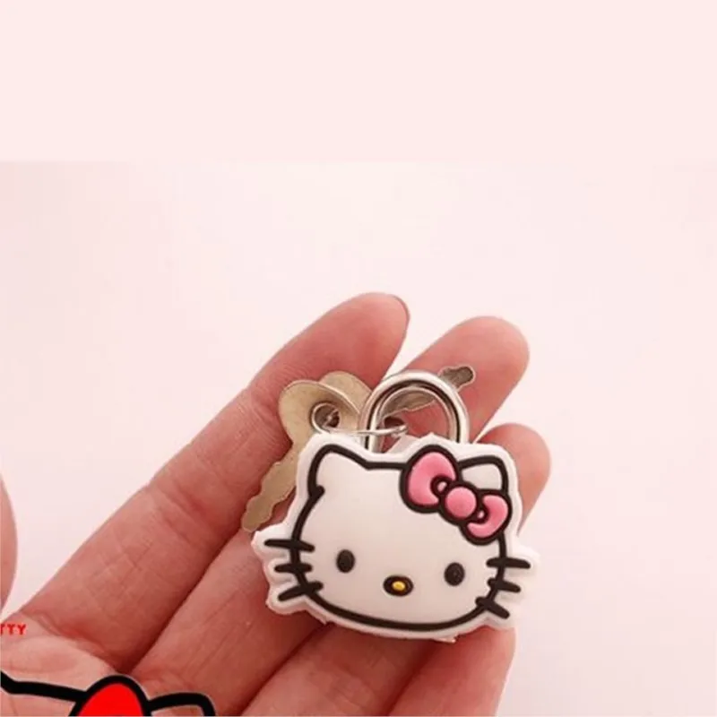 Детский металлический замок для куклы креативный милый мультяшный багажа с