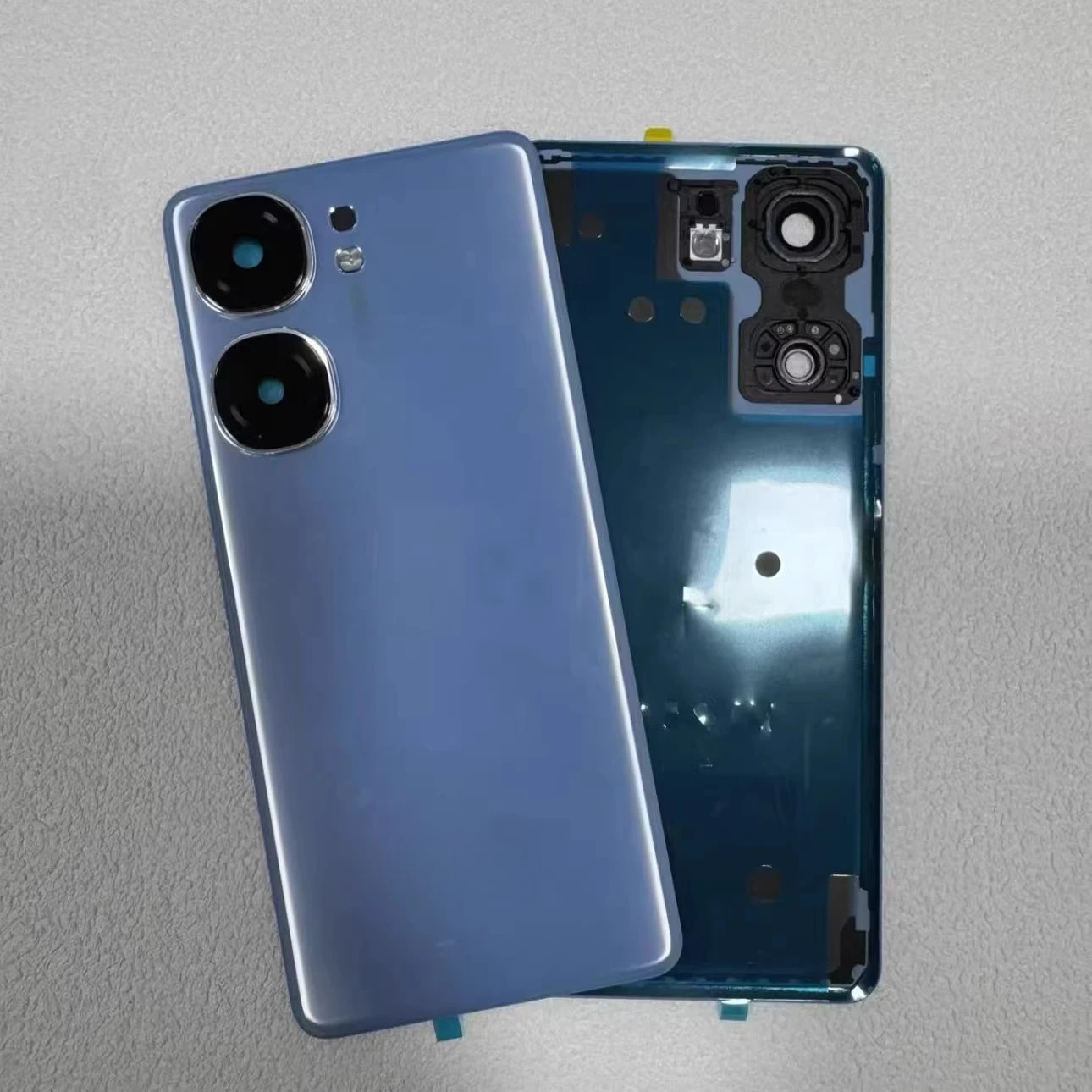 Ремонтный комплект A+++ для Vivo iQOO Neo 9 Pro Neo9: задняя крышка корпуса, стеклянная задняя панель, корпус + линза камеры (art.: 3920da4a3ce47) - 3920da4a3ce47