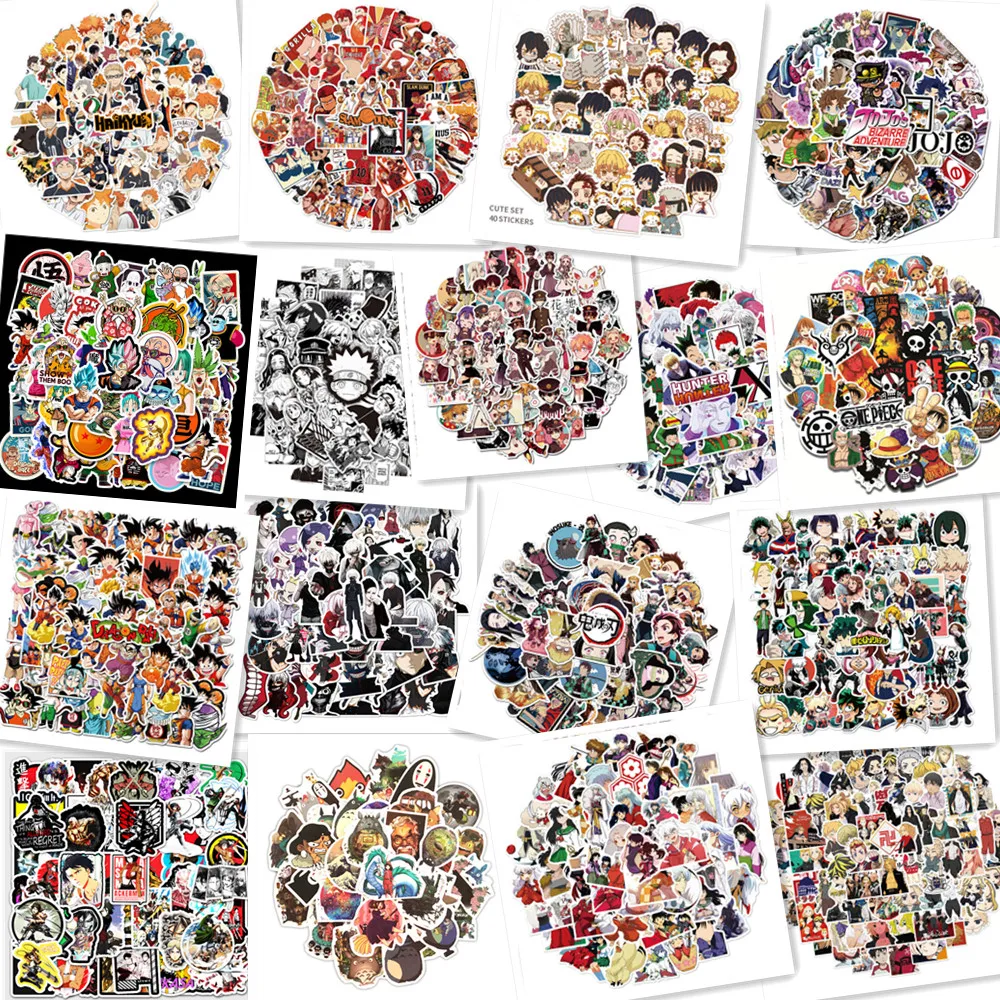 

Японские Классические аниме наклейки, материал для ручной учетной записи, наклейки для ноутбука, скрапбукинг, «сделай сам», мультяшный стик...