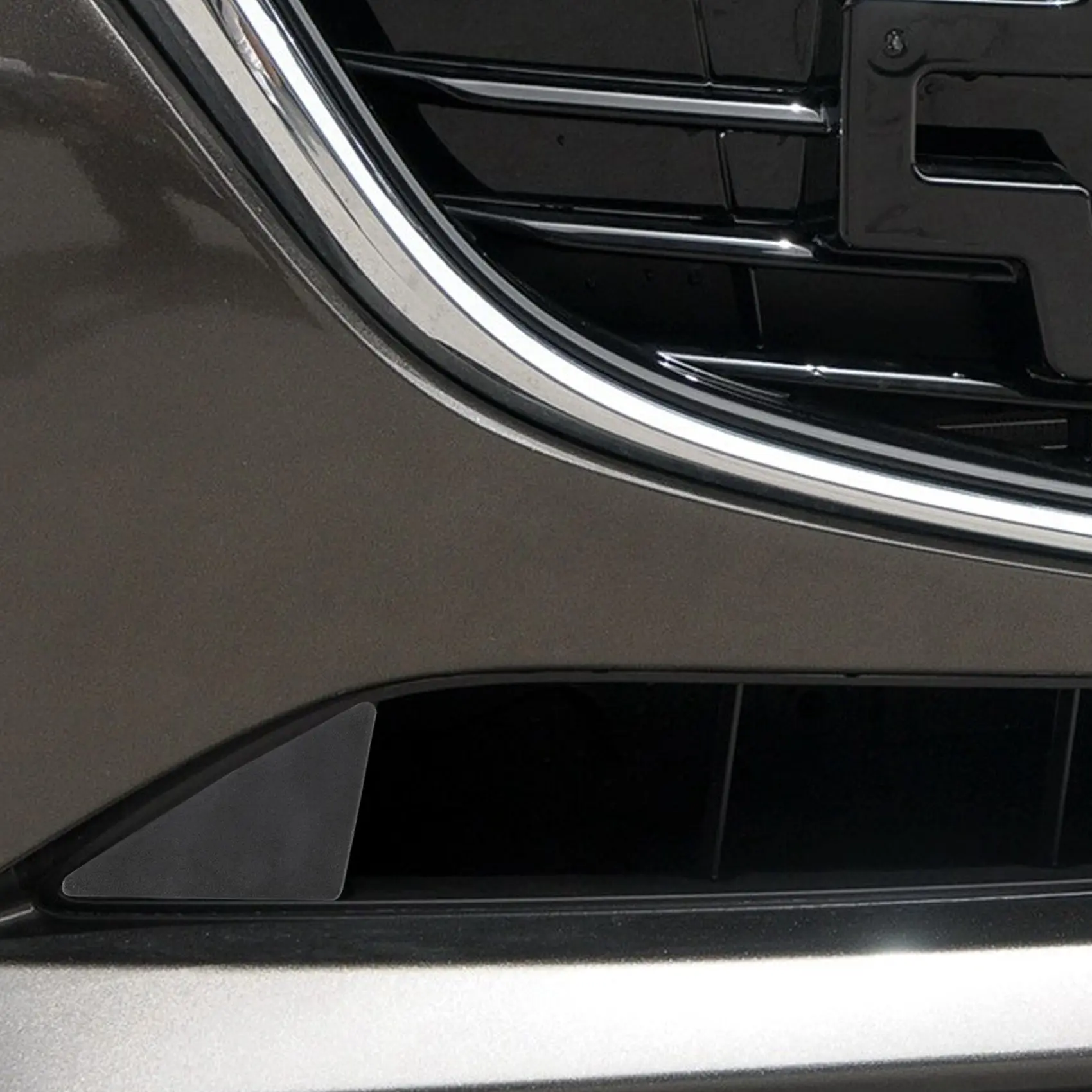 Автомобильный передний бампер треугольная крышка с отделкой для Mazda 3 Axela 2014-2016