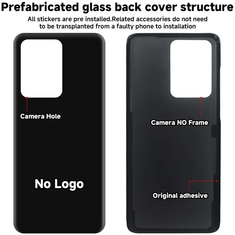 Фото Для SAMSUNG S20 Ultra G988B G988U G988: задняя крышка батарейного отсека, корпус, панель, детали крышки камеры, крышка батарейного отсека. №4