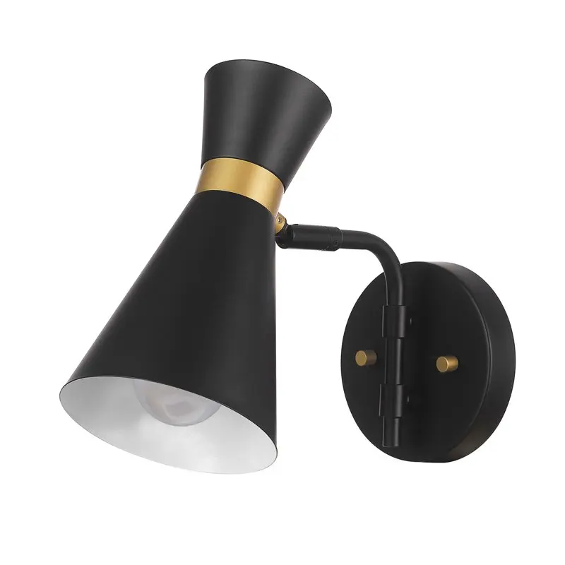 

and Garden 1 Light Wall Sconce,Matte Black Finish,Burnished Brass Accent,Bulb Included Lampara solar Outdoor solar lighting Outd
