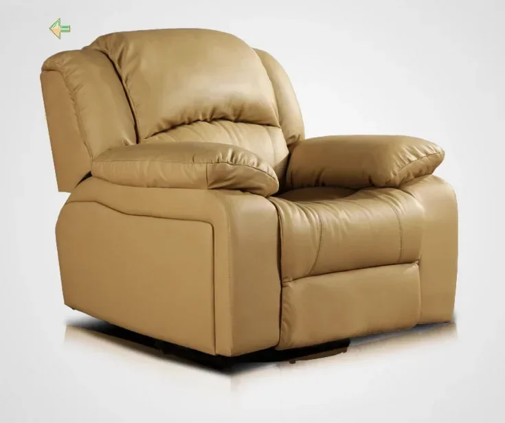 Античное креативное кресло из натуральной коровьей кожи в европейском стиле