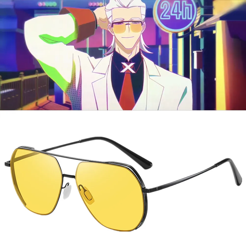 

Anime New To Be Hero X Cosplay Costume BKing Glasses Eyewear Sunglasses Halloween Party Decor Prop Gift