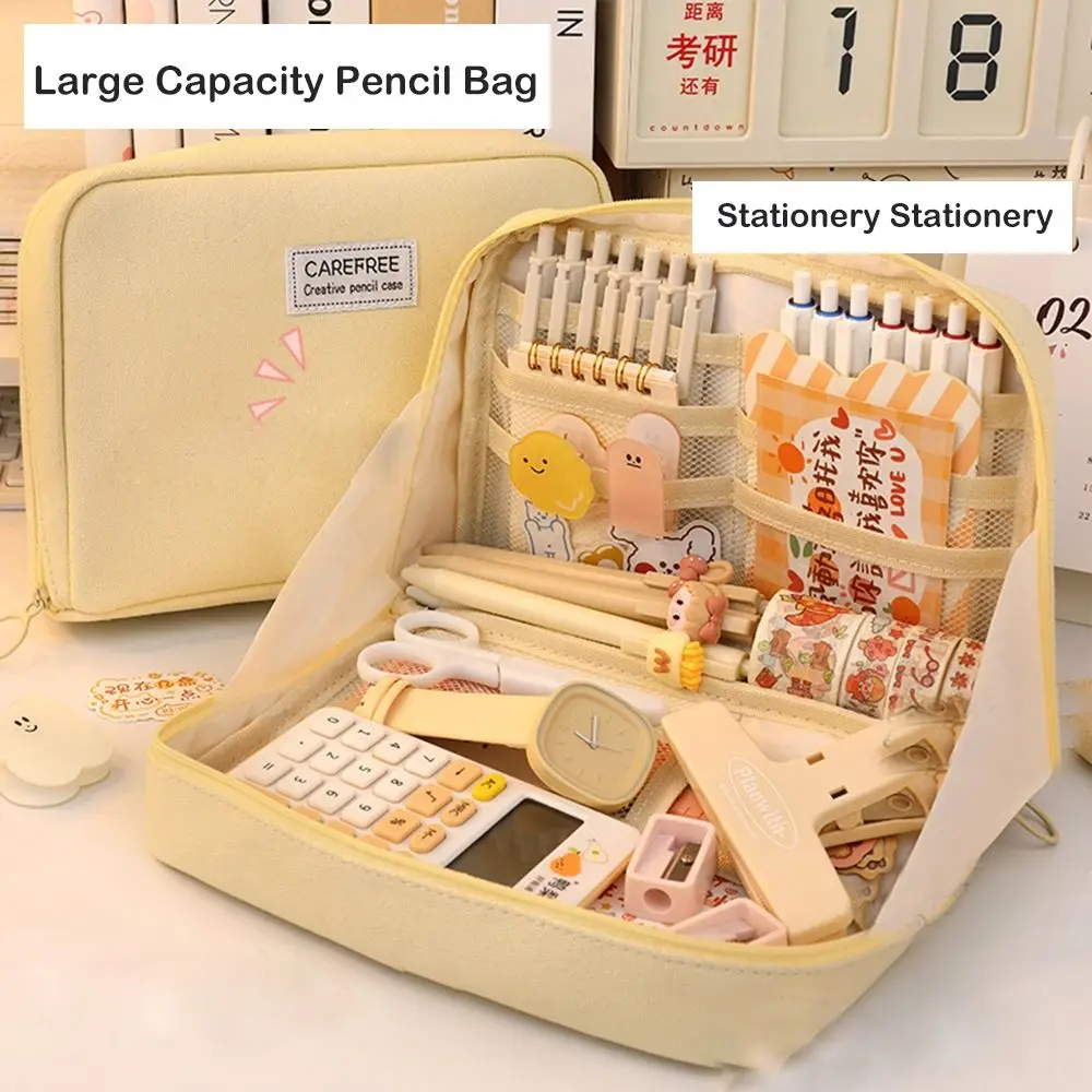 Pouch Girls Zipper Cosmetic Bag