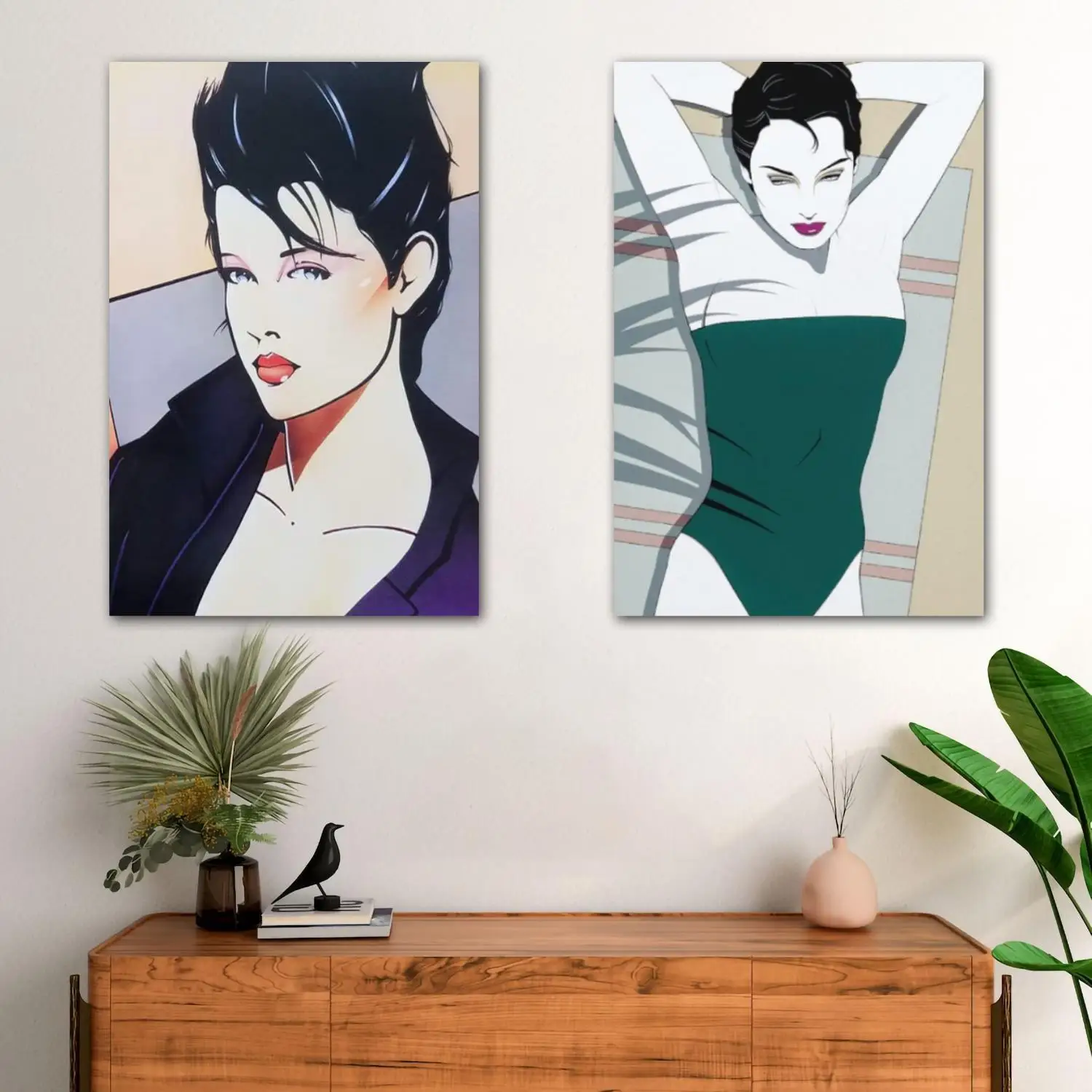 

Настенная картина «Патрик Нагель», искусство на холсте, фотообои 24x36, плакат, персонализированный подарок, современный декор для семейной с...