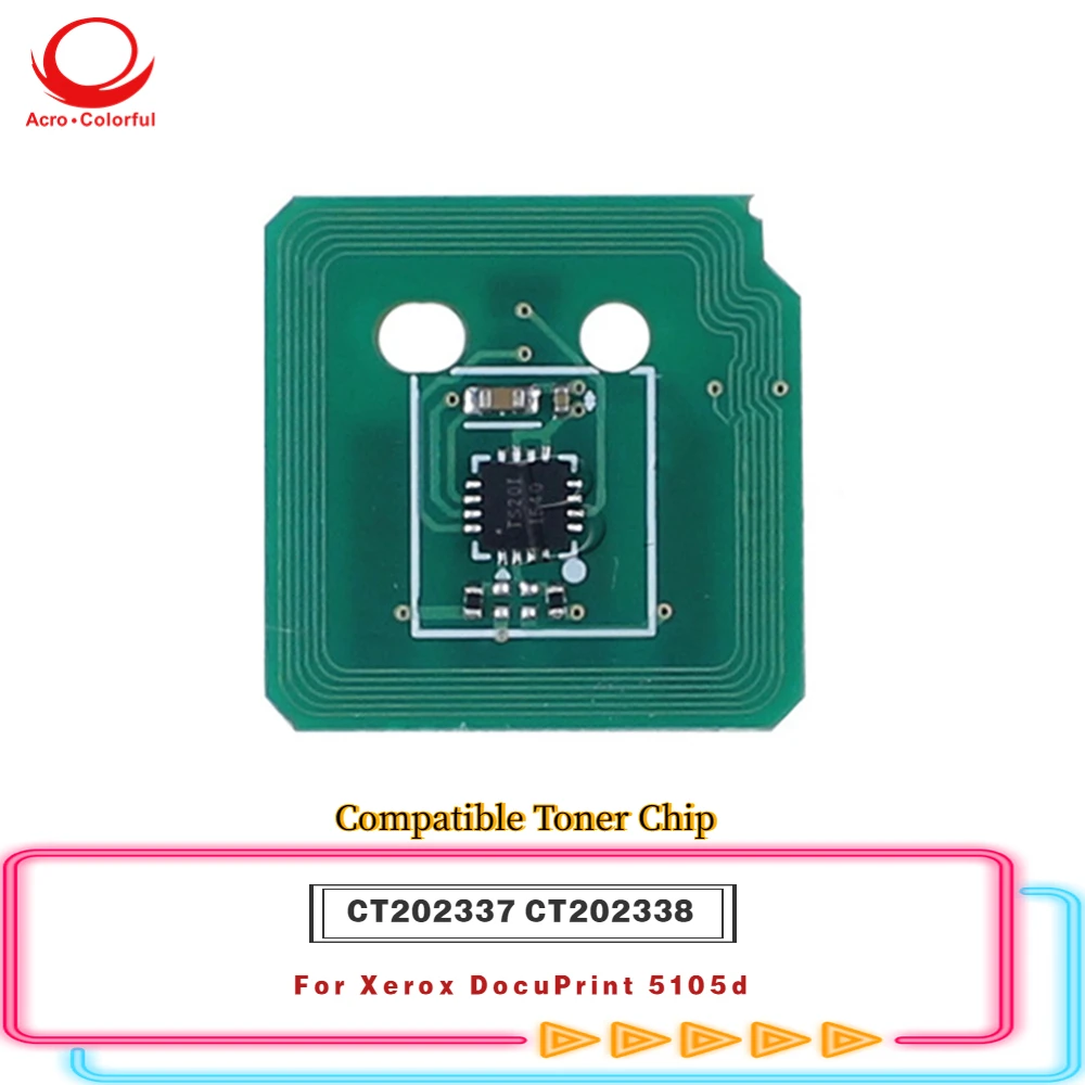 

Тонерный чип азиатской версии 15K CT202338, применяется для Xerox DocuPrint 5105d для лазерного принтера копировальной машины, картридж для заправки