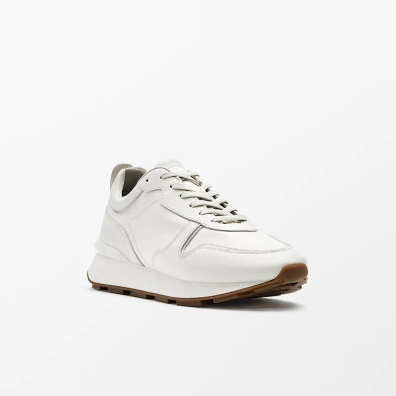 

Autumn and Winter New Product Series Men's Toe Layer Cowhide DF106 Parent -child Net Red Simple Casual Shoes 2022