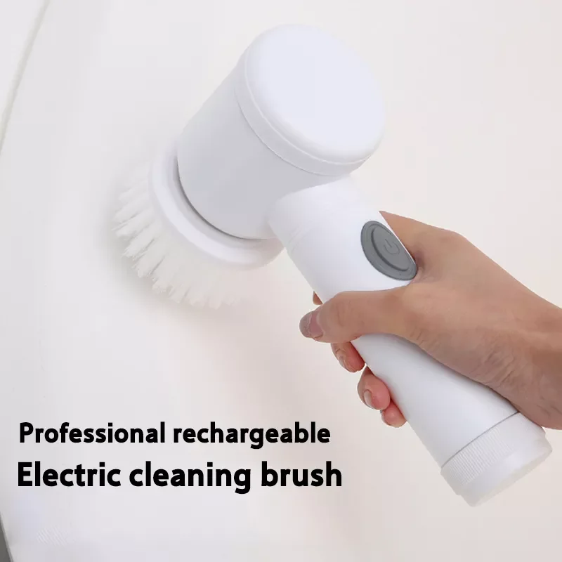 

Electric Cleaning Brush USB Rechargeable Housework Kitchen Dishwashing Brush Bathtub Tile Professional Cleaning Brush