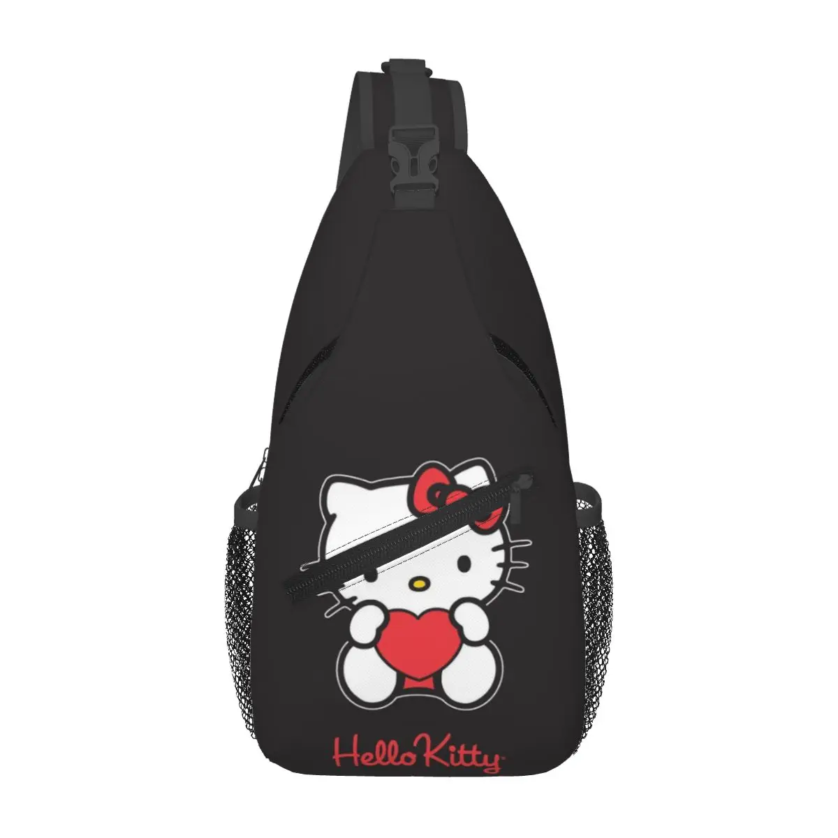 Рюкзак через плечо в стиле аниме Hellokitty для мужчин и женщин водонепроницаемый