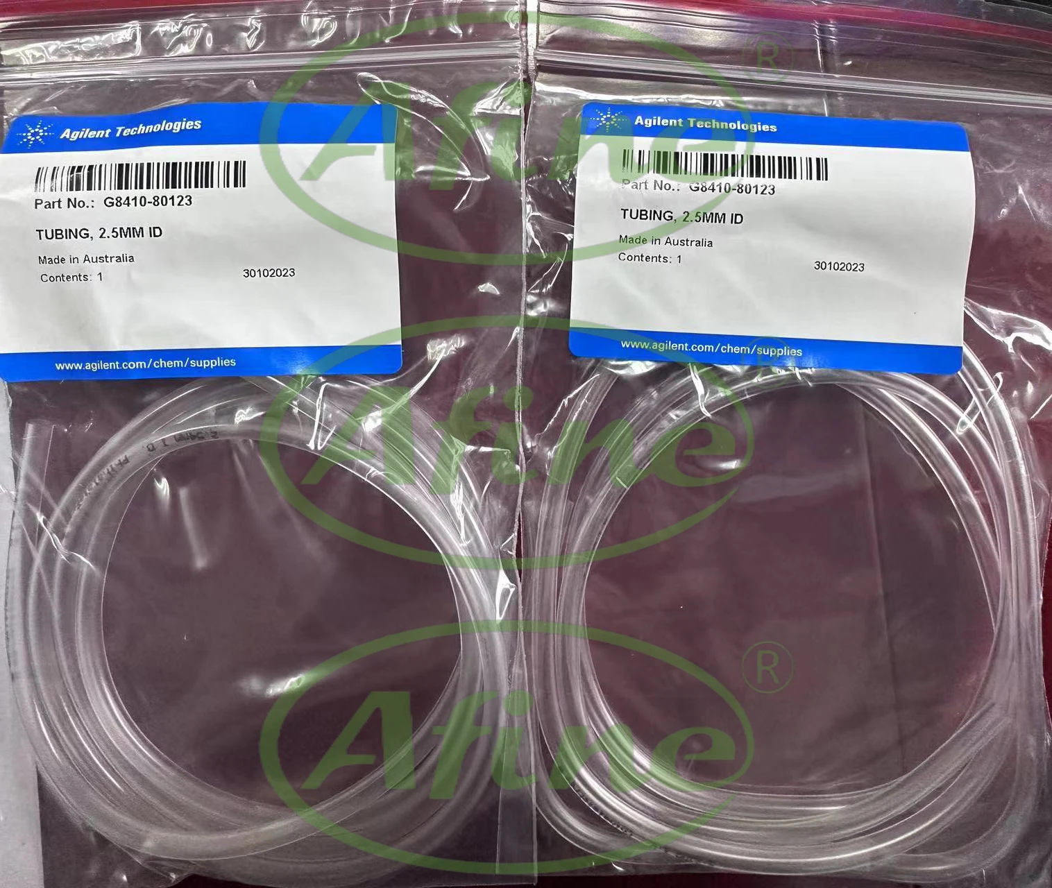 Тюбинг для полоскания AFINE Agilent G8410-80123 внутренний диаметр 2 5 мм 1 м SPS 4