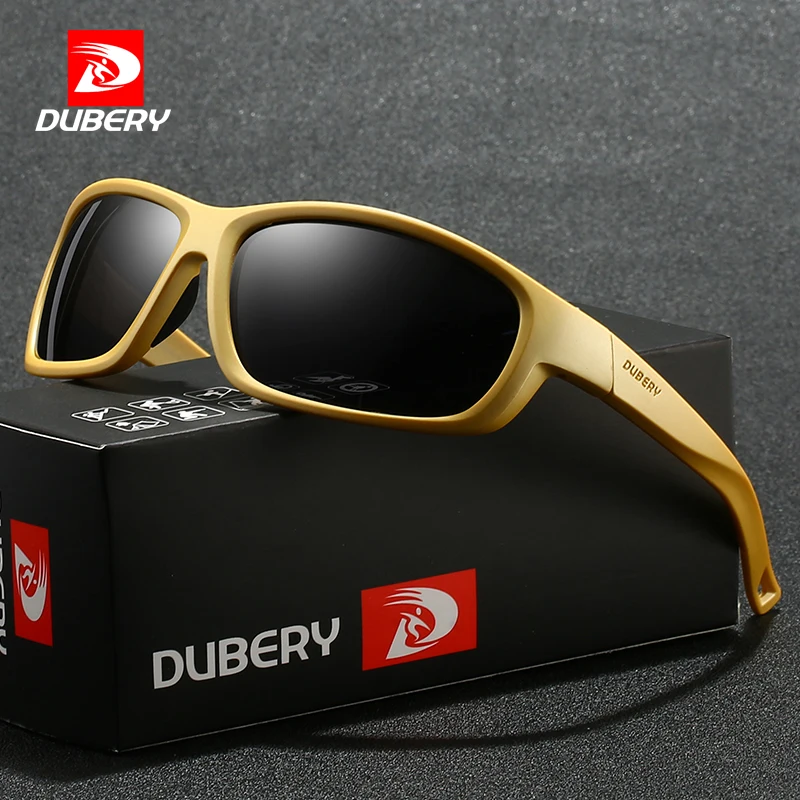 Фото DUBERY 2025 новые модные поляризационные солнцезащитные очки с защитой UV400 для мужчин и женщин в стиле ретро, классические для вождения на открытом воздухе, 12 цветов, модель 227 №3