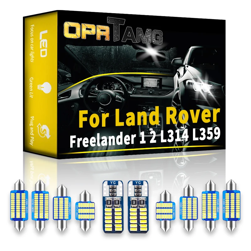 

OPRTAMG Canbus для Land Rover Freelander 1 2 L314 L359 2007 2008 2009-2022, подходит для сигнальных огней, сверхъярких светодиодных ламп