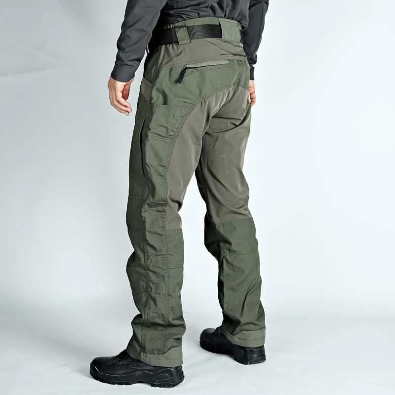 Тактические мужские брюки-карго с несколькими карманами лоскутные боевые