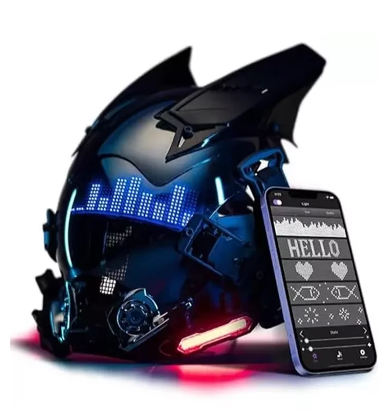 

Программируемая светодиодная маска Cyberpunk