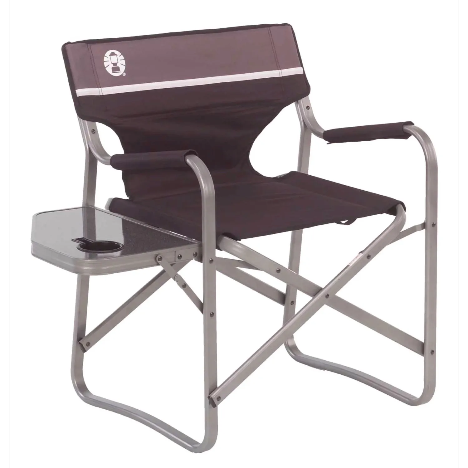 

Coleman Aluminum Camping Chair With Side Table Outdoor Chair Garden