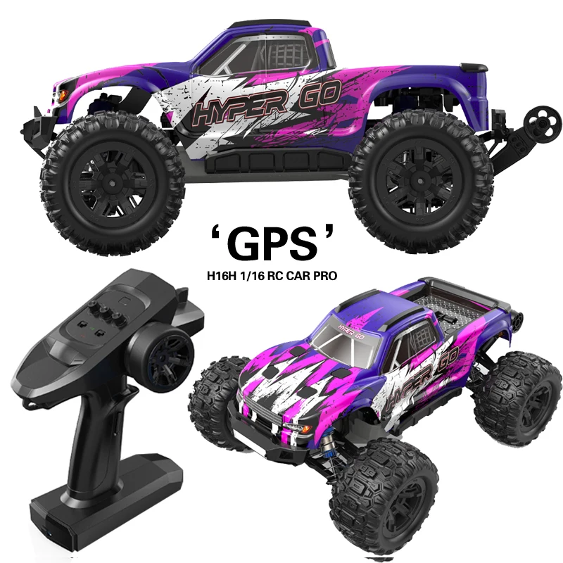 MJX Hyper Go H16H H16P H16E 4WD Remote Control Car High Speed Truggy With GPS RC Monster Truck RTR