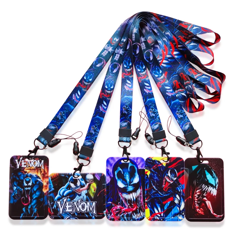 Мужской ремень для кредитной карты Disney Venom ID держатель для карт Lanyards
