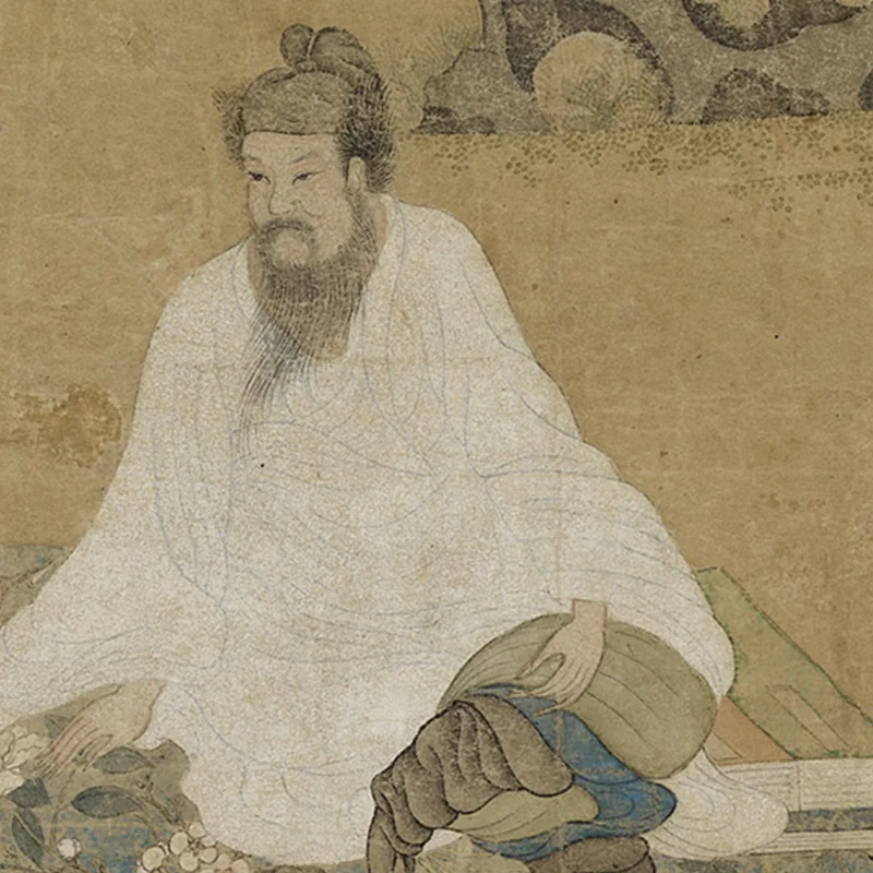 Картина кулинарный чай Лу Тонг от Цянь сюан из династии Юань воспроизведение