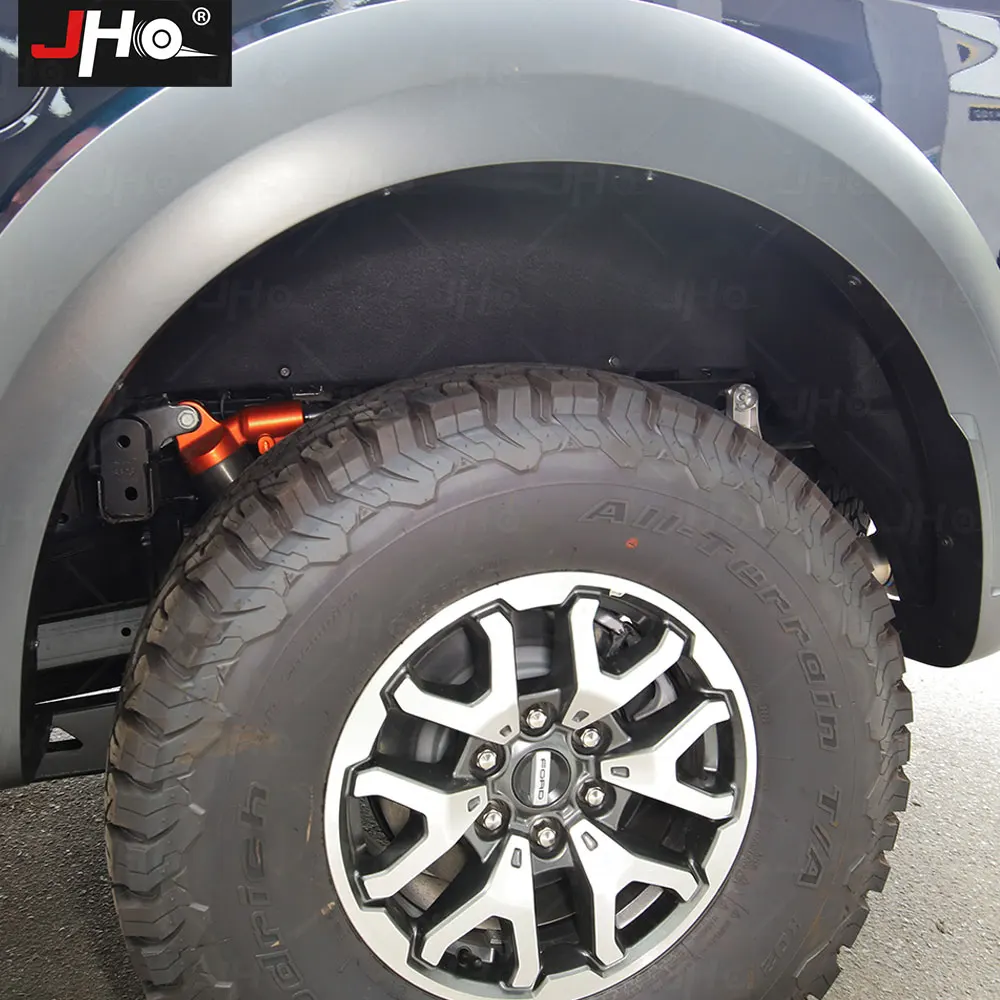 JHO колодец заднего колеса для Ford F150 Raptor 2017-2023 экипажная кабина 4 двери Gen3 защитные щитки Брызговики автомобильные аксессуары (art.: 3920bed905dcd) - 3920bed905dcd