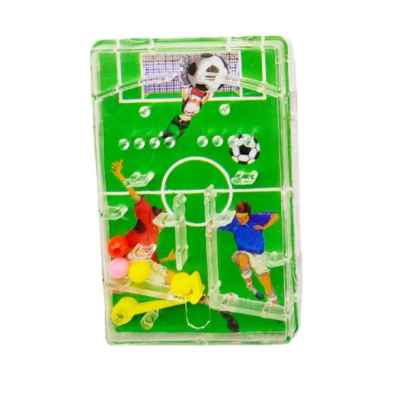 

Soccer Theme Giveaway Stall Gadgets Handheld Ejector Toy Football Pitch for Kid Pocket Toy Party Prize Catapult