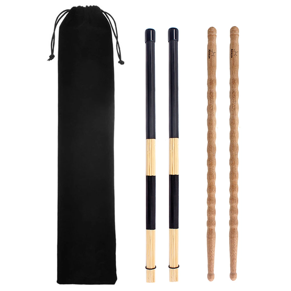 

Сумка для хранения барабанных палочек, нескользящая поверхность, хорошее украшение, реквизит для практики, перкуссионная часть, музыкальное снаряжение, декоративный деревянный стержень