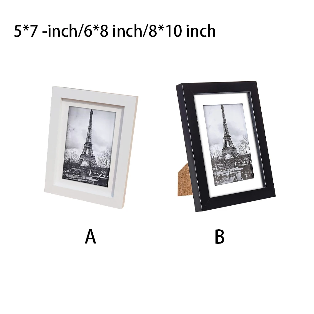 

5 шт. прозрачная рамка для картин, черно-белая настольная декорация, настенные постеры, картины, украшение для дома, «сделай сам», прозрачный ...