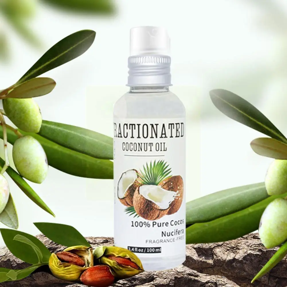 

00% натуральное кокосовое масло для массажа тела и лица, лучший уход, контроль расслабления эфирных масел, масло для кожи, массаж сна Bo R0p2