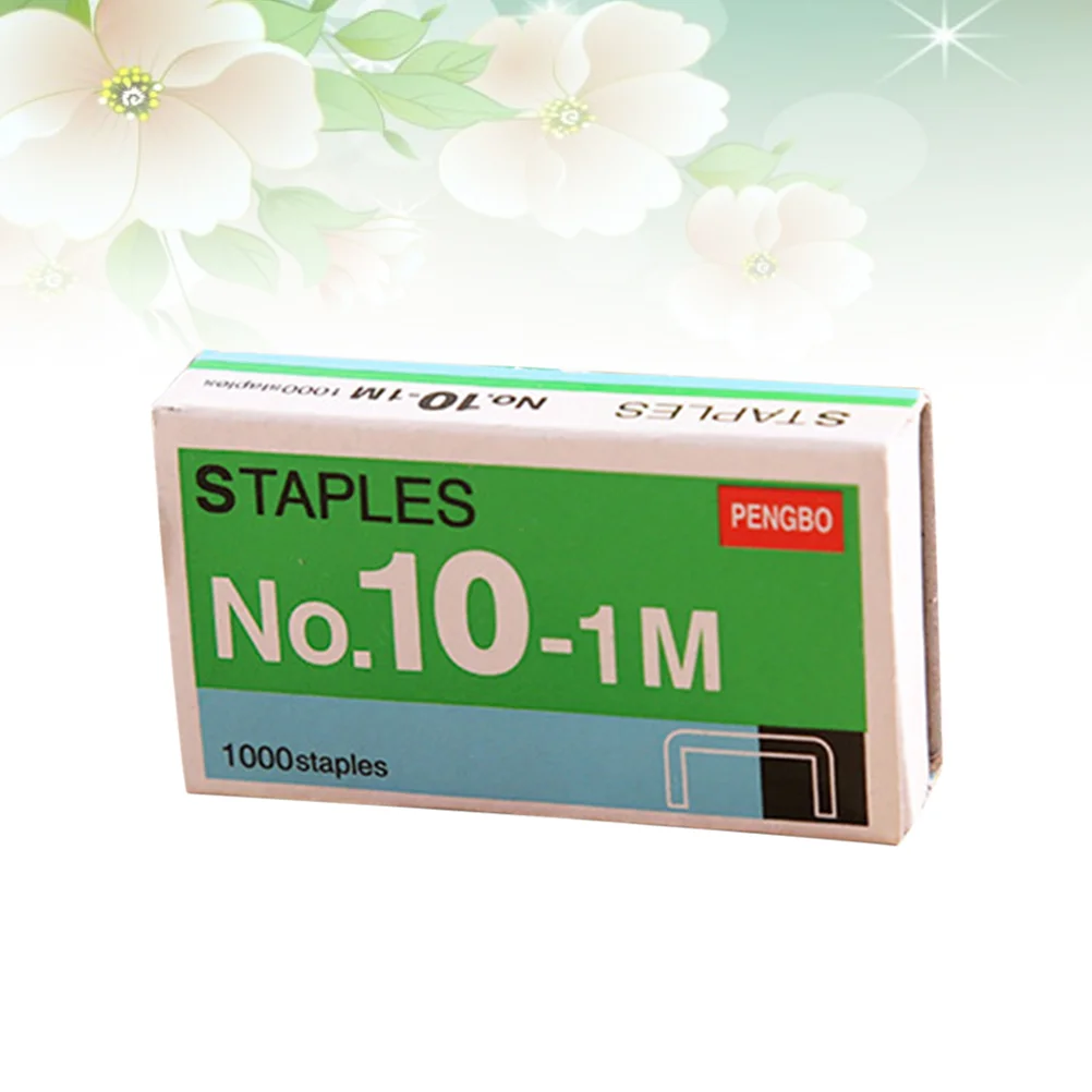 

10 Boxes of Mini Small Desktop Staples Office Home Use