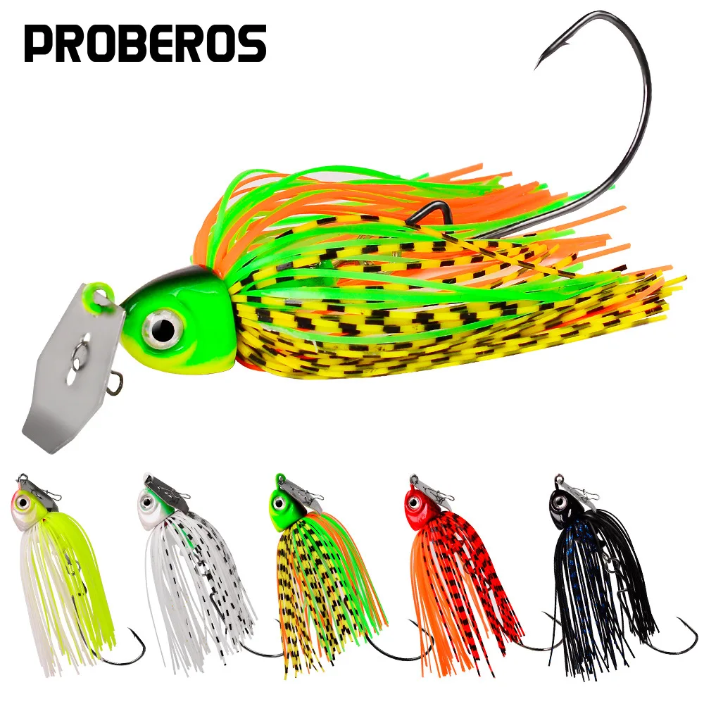 

PRO BEROS new beard guy Luya bait fringed sequins anti-hanging bottom Luya bait bait cross-border wholesale