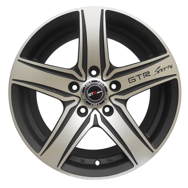 Passenger Car Alloy Wheel Mag Hot Sale Rim 15 Inch 5hole Design Matt Black Silver Customized PCD 4X100 5X100-114.3 Ready To Ship Passenger Car Alloy Wheel Mag Hot Sale Rim 15 Inch 5hole Design Matt Black Silver Customized PCD 4X100 5X100-114.3 Ready To Ship