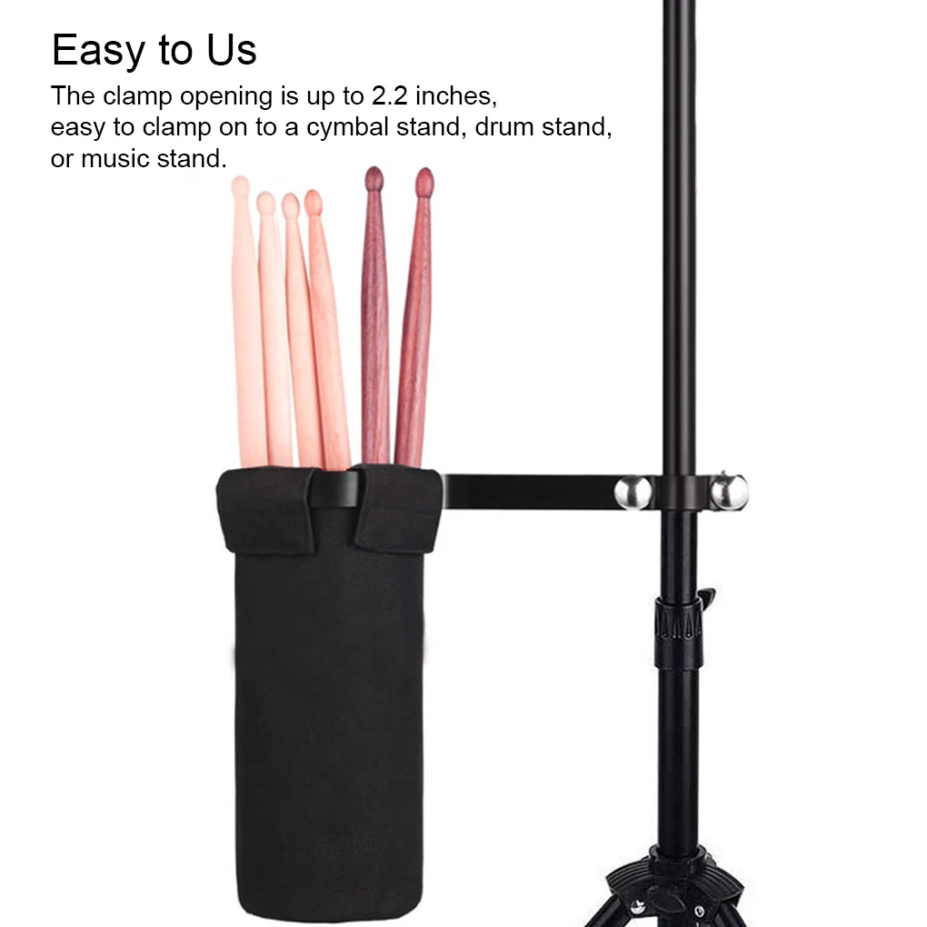 

Цилиндрический барабанный держатель для палочек, контейнер для палочек, водонепроницаемый, из ткани Оксфорд, легкий, вместительный, художе...