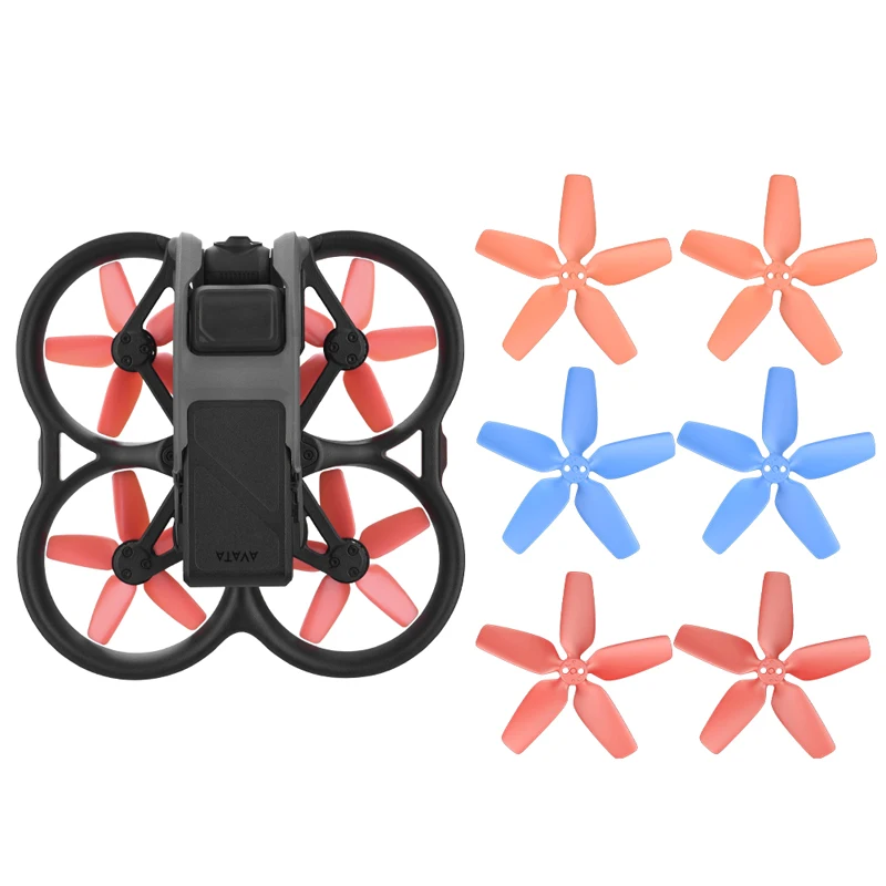 Wtohoby 2/4 пары пропеллеров для DJI Avata Drone 2925S сменные реквизиты лезвий легкие