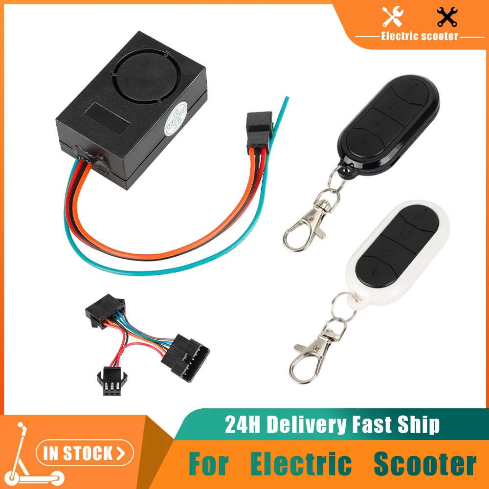 

Anti-Theft Remote Control Detector Alarm Security Bell For Dualtron Thunder 2/Kaabo Mantis 10 for Speedway 5 Victor ULTRA Scoote