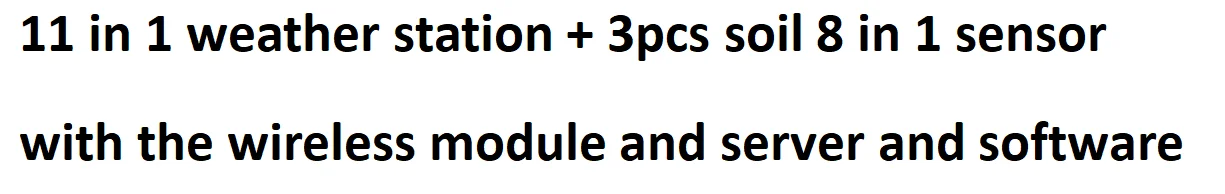 

Метеостанция 11 в 1 Tengfa