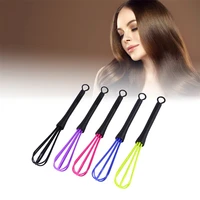 salon hairdressing dye cream whisk plastic mixer stirrer tinting color cream colorful spoon applicator hair bleaching tool