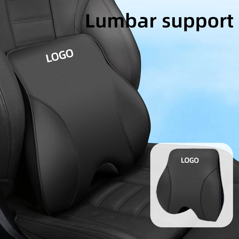 Подголовник автомобильного сиденья поддержка шеи дышащая поясничная подушка