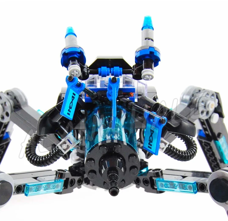 518 шт. Shinobi Water Strider Mech Posable Legs Shark Thug 06054 Hover-pad-style Feet Building Block игрушки совместимые с