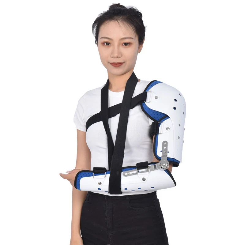 

Adjustable Elbow Joint Fixed Support Shoulder Elbow Fracture Injury Elbow Protector Arm Injury Forearm Fixed Support Left Right
