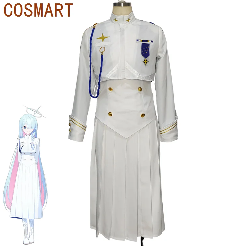 

Game Blue Archive Student Union President Cosplay Costume Arona Dress Cute Party Suit Halloween Carnival Uniforms Custom Made
