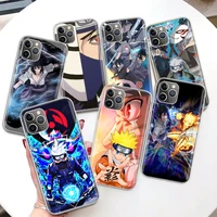 kakashi sasuke naruto coque phone case for iphone 11 pro max 12 mini 13 7 8 plus x xr xs se 2020 6 6s 5 5s apple soft cover