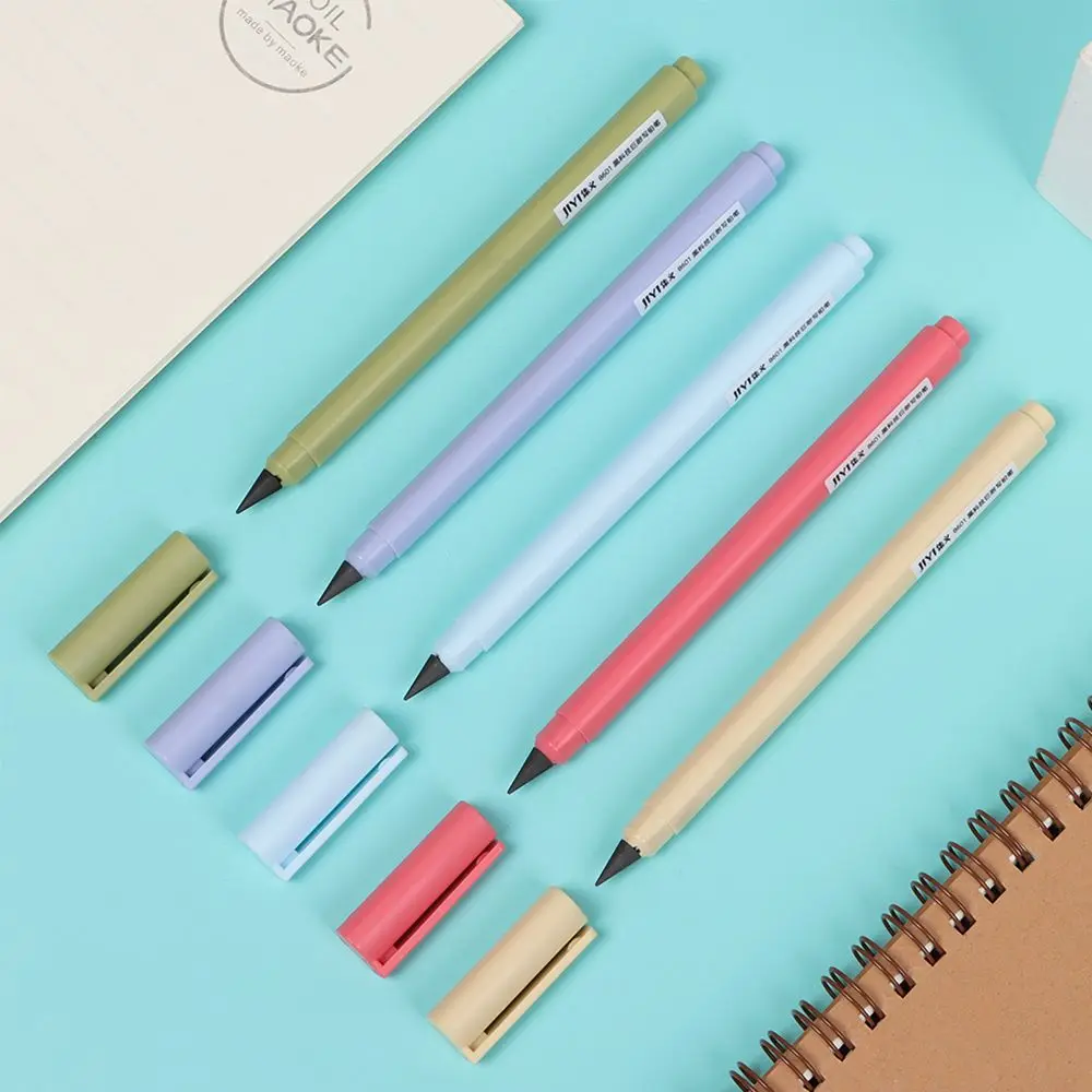 

Долговечный карандаш без чернил HB, неограниченная ручка для письма без чернил, инструмент для рисования скетчей, офисные и школьные канцеля...