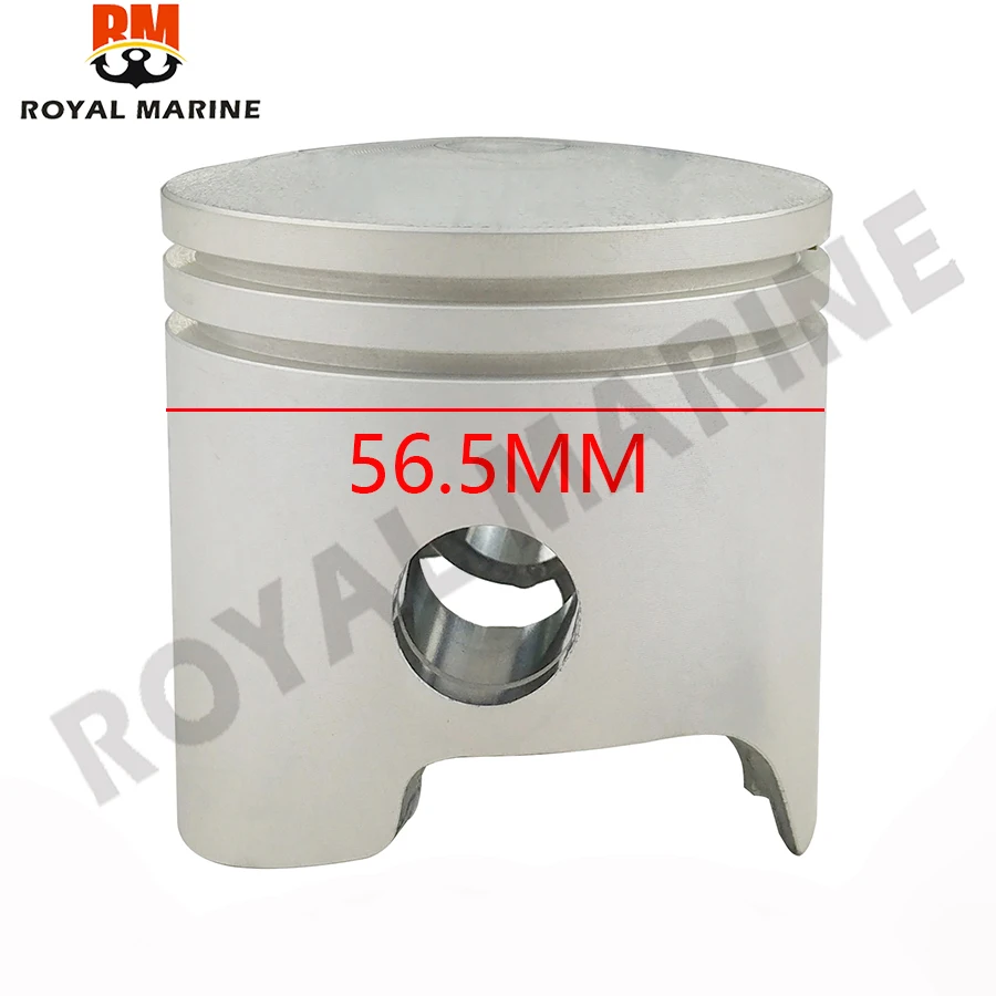 Комплект поршней 6E7-11636 + 0 5 мм для подвесного двигателя Yamaha 2T 682 63 В Вт 684 серии 9 л.с.