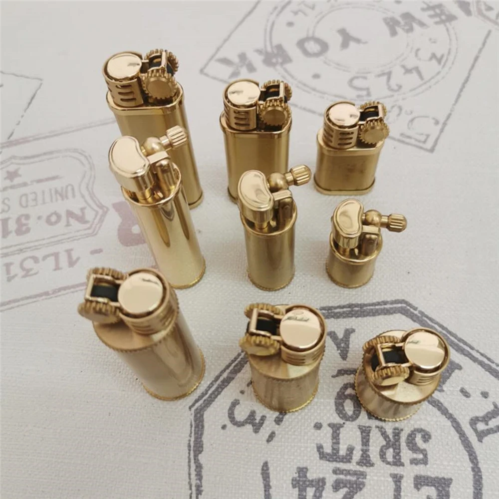 

Новинка латунные необработанные керосиновые зажигалки ветрозащитный шлифовальный круг керосиновая масляная трубка Зажигалка сигареты га...