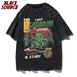 Футболка с Котулху (гибрид кота и Ктулху). Продавец утверждает, что мужская, не буду с ним спорить.