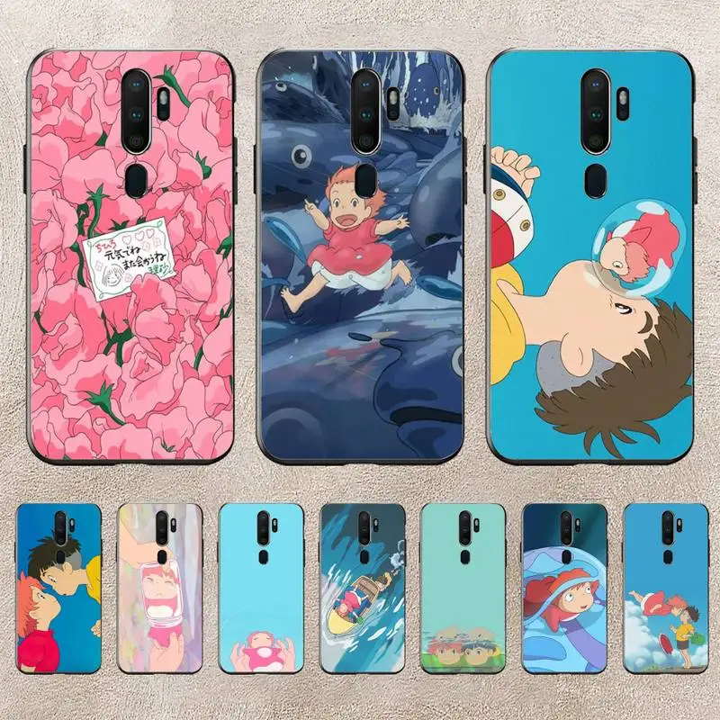 

Cartoon Ponyo On The Cliff By The Sea Phone Case For Redmi 9A 8A 6A Note 9 8 10 11S 8T Pro K20 K30 K40 Pro PocoF3 Note11 5G Case